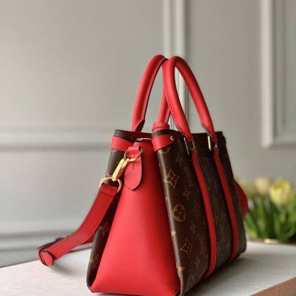 高仿包原單M44818 Open Handbag BB選用Monogram帆布hhlv11257