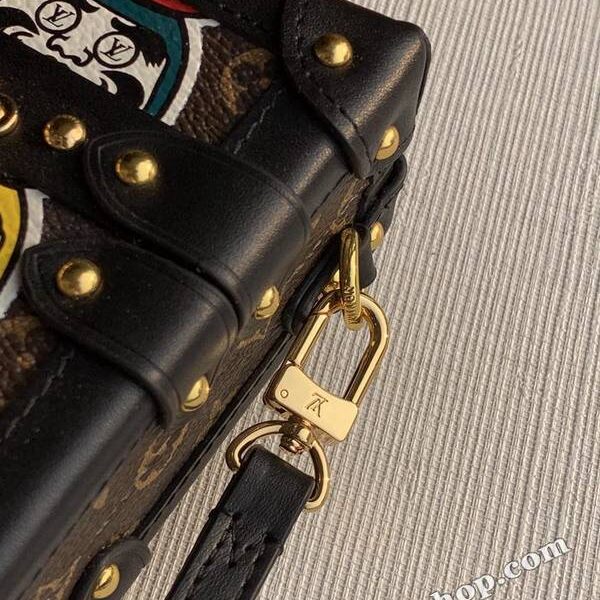 奢侈品頂級原單 M40273 花臉Petite Malle手袋Monogram帆布hhlv11263