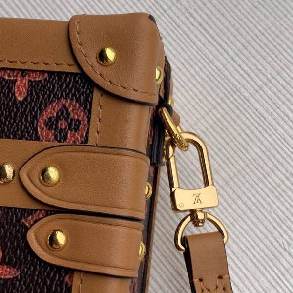 頂級高仿頂級原單 M40273 小貓 Petite Malle手袋Monogram帆布hhlv11265