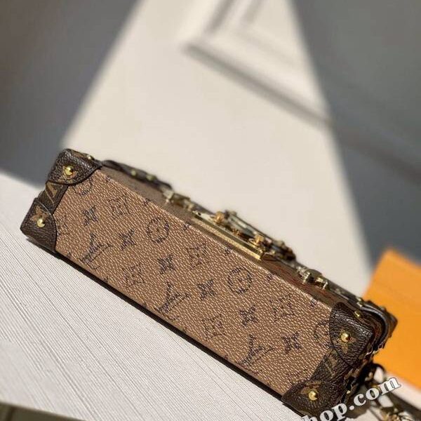 高仿包包批發頂級原單M40273 Petite Malle手袋Monogram帆布hhlv11274
