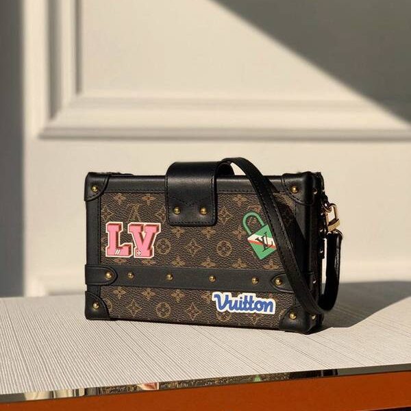 時尚頂級高仿原單M40273 Petite Malle手袋Monogram帆布hhlv11275