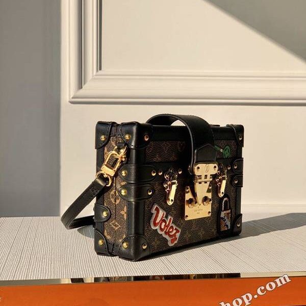 時尚頂級高仿原單M40273 Petite Malle手袋Monogram帆布hhlv11275