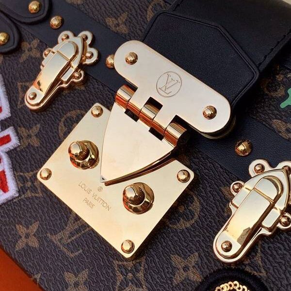 時尚頂級高仿原單M40273 Petite Malle手袋Monogram帆布hhlv11275