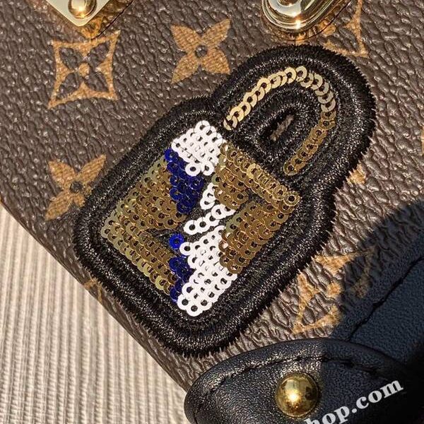 時尚頂級高仿原單M40273 Petite Malle手袋Monogram帆布hhlv11275
