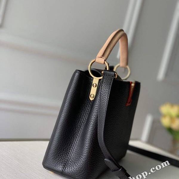 奢侈品1：1原單M56409黑拼色小號M55781Capucines BB 迷你手袋hhlv11280