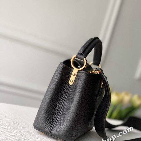 高仿名牌包原單M56071 CAPUCINES迷你手袋Taurillon皮革hhlv11367