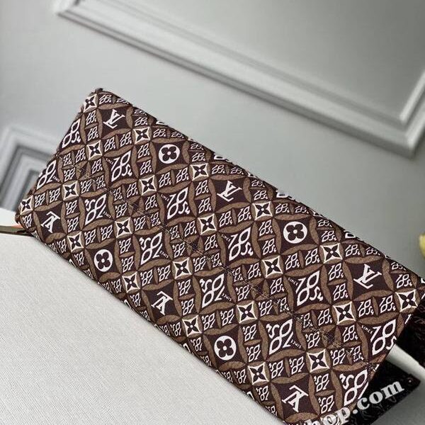 a貨原單LOUIS VUITTON ONTHEGO手袋M44576 咖啡色hhlv11442