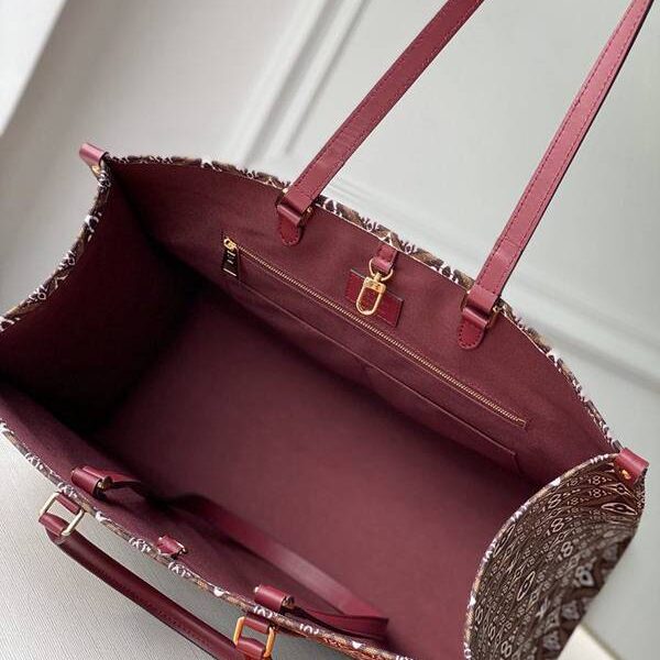 a貨原單LOUIS VUITTON ONTHEGO手袋M44576 咖啡色hhlv11442