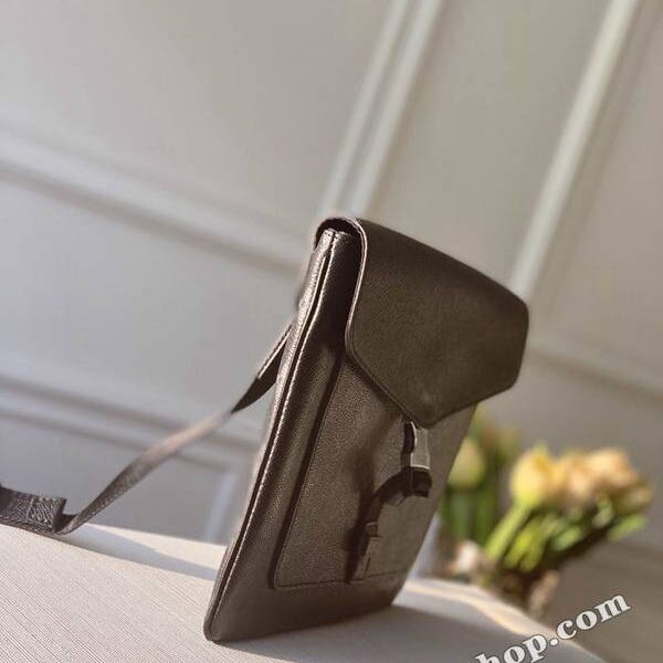 高仿包包原單 M30413 OUTDOOR FLAP 信使包Taga 皮革Monogram Eclipse 帆布hhlv11459