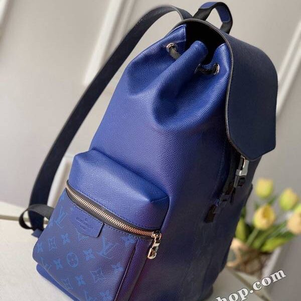 最高等級原單新品雙肩背包 M30417 藍色 Tagarama 系列Outdoor 雙肩包Taga皮革Monogram Eclipse 帆布hhlv11462