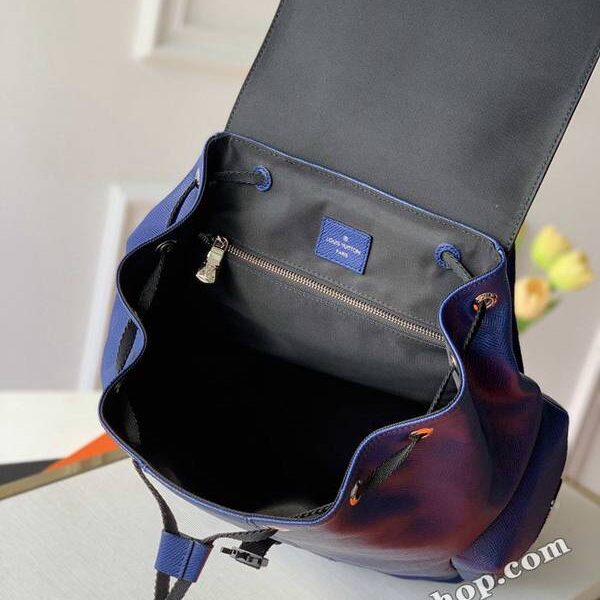 最高等級原單新品雙肩背包 M30417 藍色 Tagarama 系列Outdoor 雙肩包Taga皮革Monogram Eclipse 帆布hhlv11462