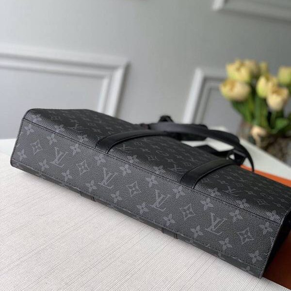 高仿網台灣原單【SAC PLAT HORIZONTAL ZIPPé 公事包】M45265 Sac Plat Horizontal Zippé 公事包Monogram Eclipse 帆布和皮革hhlv11505 11 高仿網台灣原單【SAC PLAT HORIZONTAL ZIPPé 公事包】M45265 Sac Plat Horizontal Zippé 公事包Monogram Eclipse 帆布和皮革hhlv11505