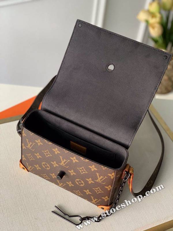 高仿精品原單 M30717 咖色黃2020秋冬新款十字紋配牛皮斜挎長方子盒包hhlv11508 5 高仿精品原單 M30717 咖色黃2020秋冬新款十字紋配牛皮斜挎長方子盒包hhlv11508