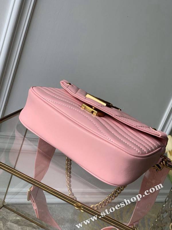 頂級1:1原單新款M56468 粉色Multi Pochette New Wave手袋絎縫小牛皮hhlv11537 5 頂級1:1原單新款M56468 粉色Multi Pochette New Wave手袋絎縫小牛皮hhlv11537