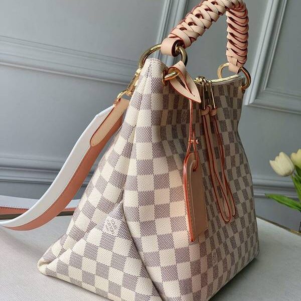原單頂級原單 N55090白格編織BEAUBOURG HOBO 迷你手袋hhlv11538