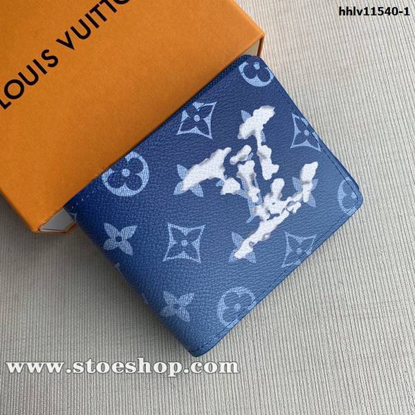 原單lvM60895雲朵 MULTIPLE短錢夾漸變的藍色hhlv11540 1 原單lvM60895雲朵 MULTIPLE短錢夾漸變的藍色hhlv11540