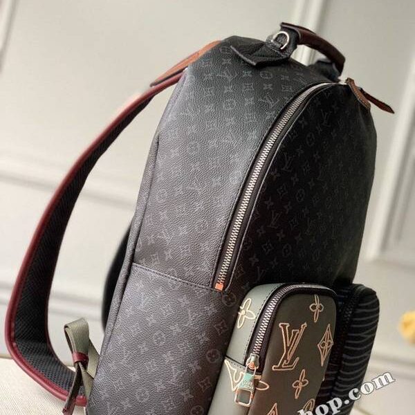 原單頂級原單M56853新款Backpack 黑小花背包雙肩包hhlv11554