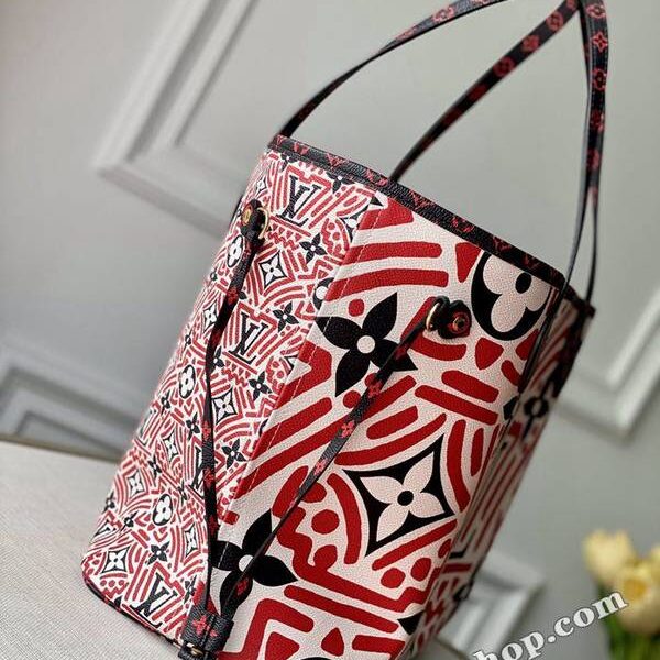 奢侈品原單LOUIS VUITTON 春夏走秀ONTHEGO手袋M44676 紅色 Neverful 中號手袋hhlv11557
