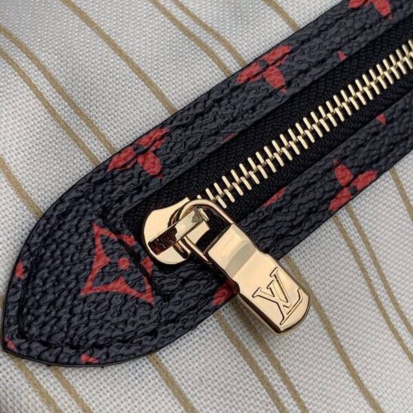 奢侈品原單LOUIS VUITTON 春夏走秀ONTHEGO手袋M44676 紅色 Neverful 中號手袋hhlv11557