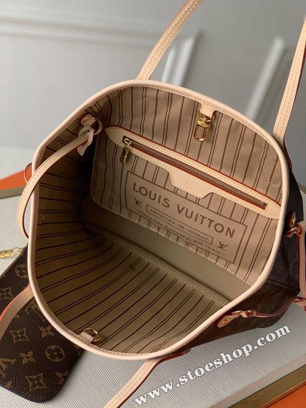 最高等級原單NEVERFULL小號購物袋 M41000杏裏Neverfull 小號手提包hhlv11592 3 最高等級原單NEVERFULL小號購物袋 M41000杏裏Neverfull 小號手提包hhlv11592