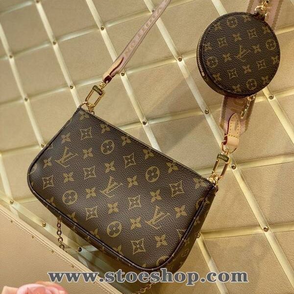 高仿包包原單M44840絲印Favorite三件套手袋Monogram帆布hhlv11617