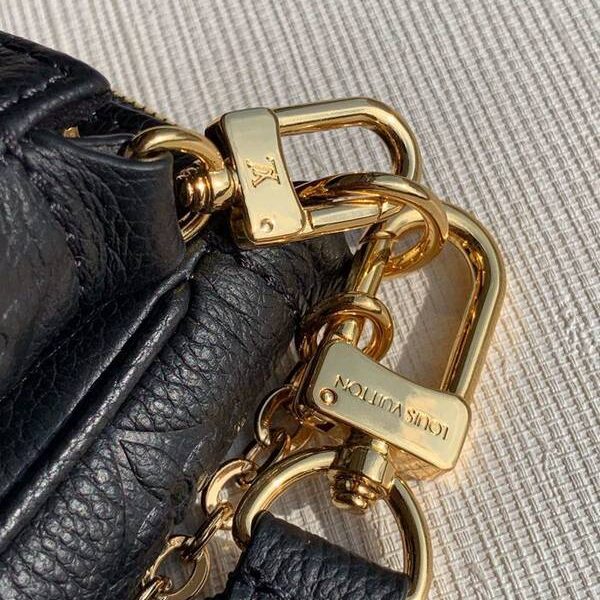 高仿頂級原單 M44813全皮 MULTI POCHETTE ACCESSORIES 手袋全皮壓花三件套手袋Monogram帆布全皮壓大花壓花女士三件套五件套hhlv11634