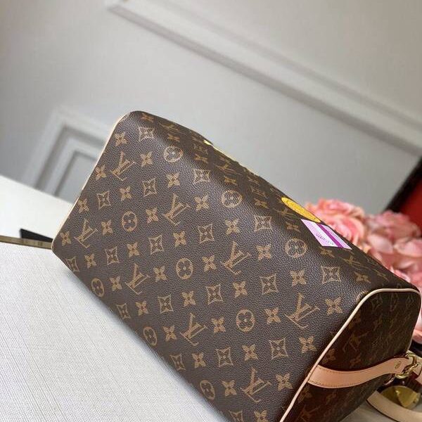 A貨1：1頂級原單 M41112絲印 Damier Ebène 帆布Speedy30hhlv11645