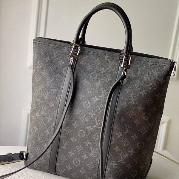 頂級1：1頂級原單 【tote 雙肩包】M45221黑花Gaston Labels Monogram Eclipse 帆布hhlv11650