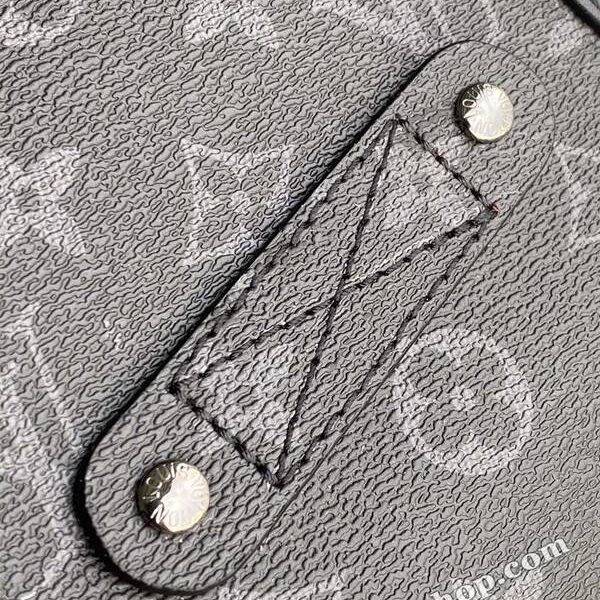 頂級1：1頂級原單 【tote 雙肩包】M45221黑花Gaston Labels Monogram Eclipse 帆布hhlv11650