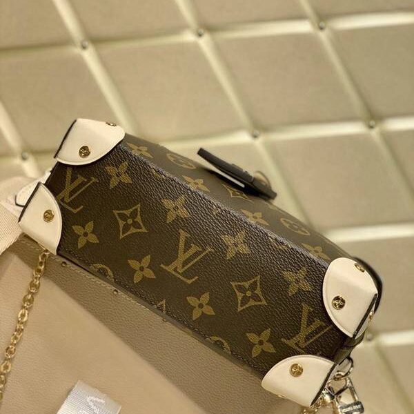 高仿精品批發頂級原單M48818米白 LOCKYBB手袋Monogram帆布hhlv11663