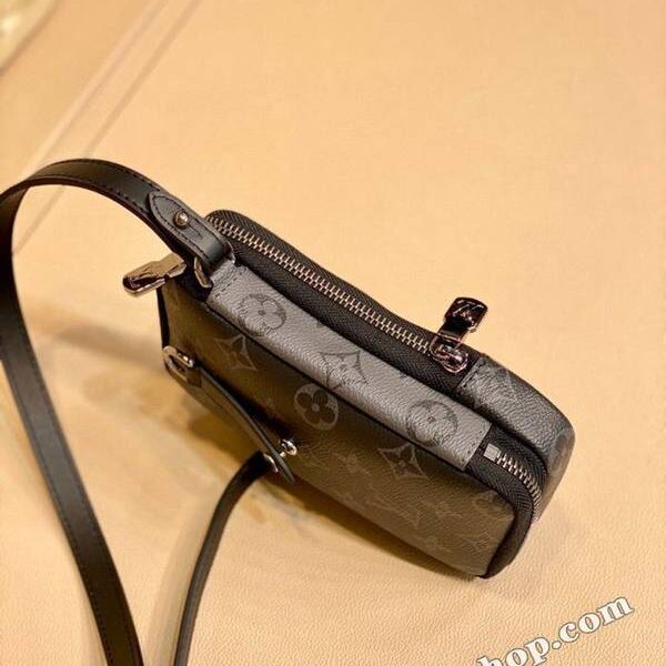 頂級高仿頂級原單手機斜挎包M69534 黑花hhlv11672