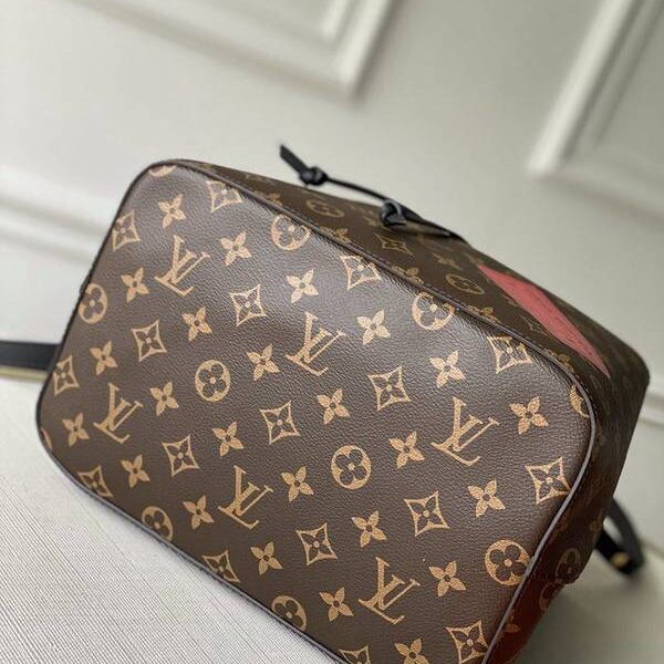 高仿名牌包頂級原単Louis VuittonM44020絲印新潮水桶包Neonoe柔軟Monogram帆布hhlv11675