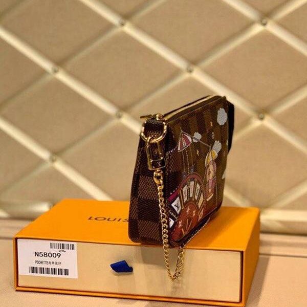 高仿精品原單小手袋M58009 MINI POCHETTE ACCESSORIES小提包hhlv11689