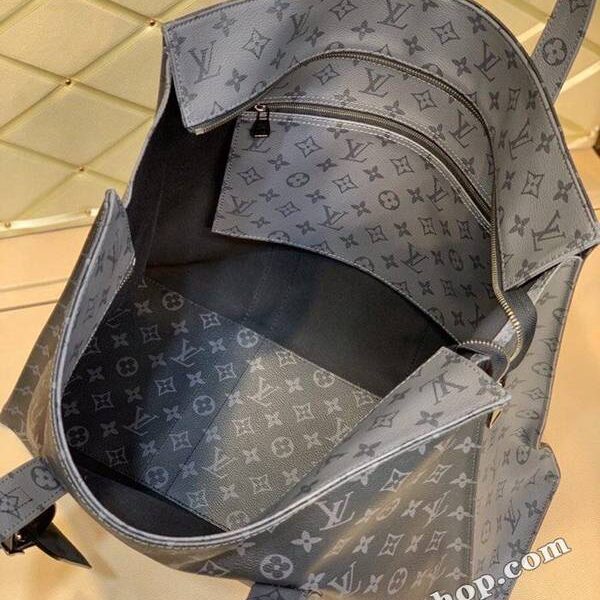 最高等級A貨原單M45379 New Cabas Zippe 大號手袋Monogram Eclipse 塗層帆布hhlv11693