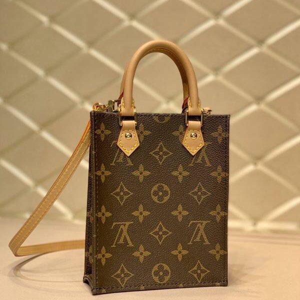 頂級1：1原單PETIT SAC PLAT 手袋 M69442 Petit Sac Plat 手袋Monogram 帆布hhlv11714