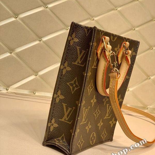 頂級1：1原單PETIT SAC PLAT 手袋 M69442 Petit Sac Plat 手袋Monogram 帆布hhlv11714