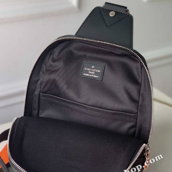 高仿精品頂級原單N40274Avenue 單肩包Damier Graphite 帆布hhlv11734