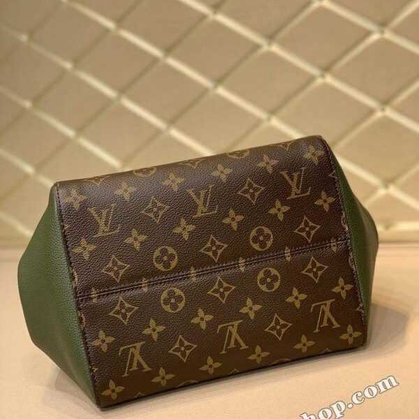 高仿A貨【FOLD TOTE 中號手袋】M45409白綠路易威登Fold Tote 中號手袋hhlv11742
