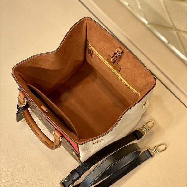 高仿原版頂級原單M45389 Fold Tote 小號手袋Monogram 帆布深染小牛皮hhlv11744