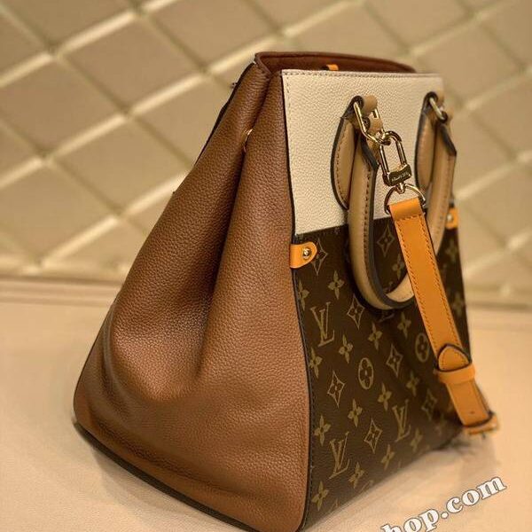 高仿FOLD TOTE 中號手袋M45376 棕黃hhlv11747