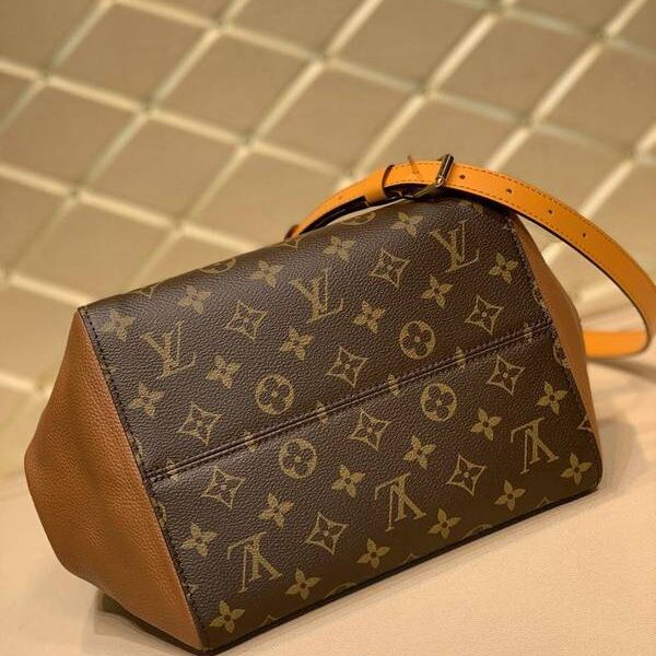 高仿FOLD TOTE 中號手袋M45376 棕黃hhlv11747