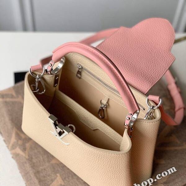 A貨1：1原單 N55910小號Capucines手袋經典粒面Taurillon皮革hhlv11758