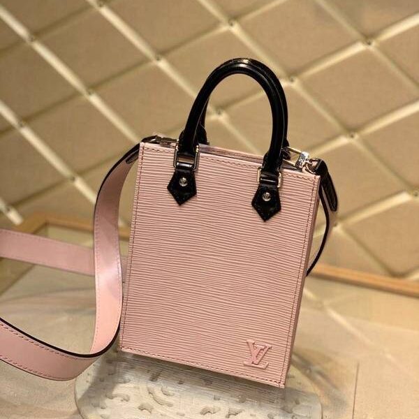 頂級1：1頂級原單M69575粉色水波紋 PETIT SAC PLAT 手袋hhlv11768