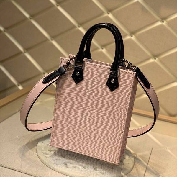 頂級1：1頂級原單M69575粉色水波紋 PETIT SAC PLAT 手袋hhlv11768
