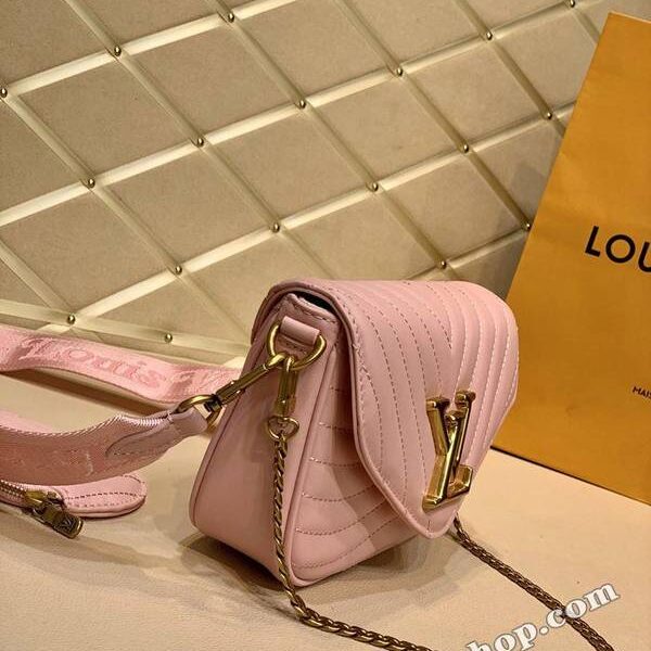 奢侈品原單M56468粉色Multi Pochette New Wave手袋hhlv11769
