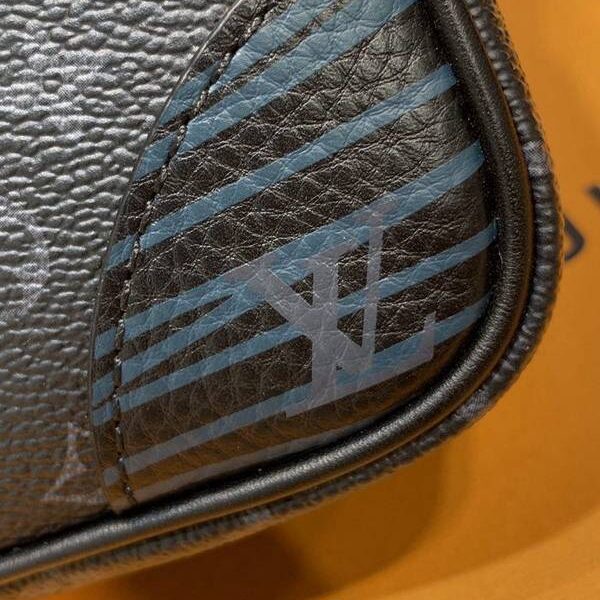 高仿包包批發原單 M45439 Virgil Abloh Amazone 單肩包Monogram Eclipse 塗層帆布hhlv11775