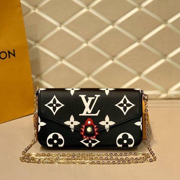 高仿原單M69515  lv Crafty Pochette Félicie 鏈條包hhlv11779