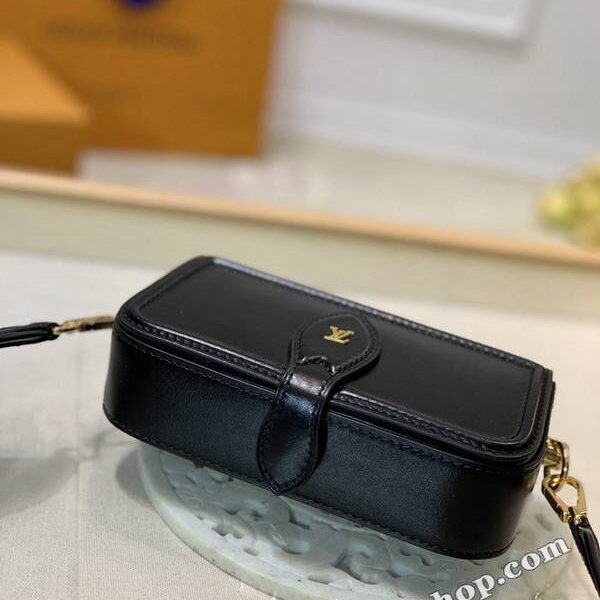 高仿網台灣新款頂級原單M69841 Officier 手袋 融合牛皮和 Monogram 帆布hhlv11799