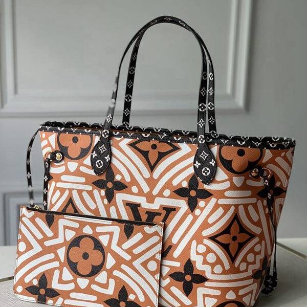 頂級1：1新款頂級原單M56584  Neverfull 中號手袋2020 秋季 lv Crafty 膠囊系列hhlv11808