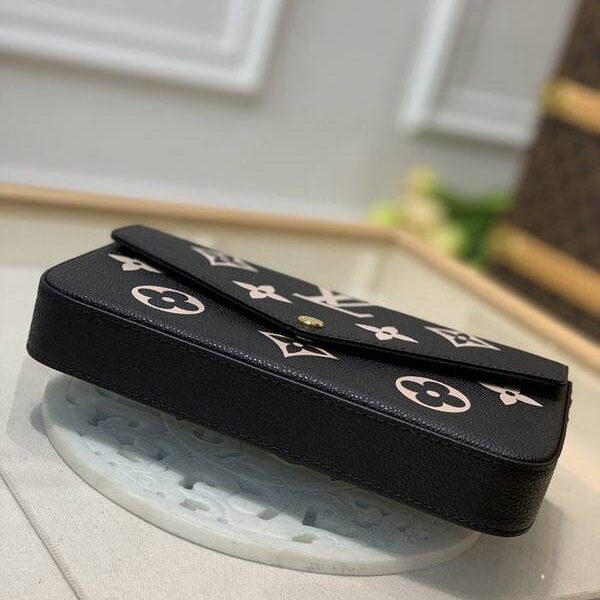 高仿包包批發頂級原單~M69977黑色Pochette Félicie 鏈條包hhlv11834